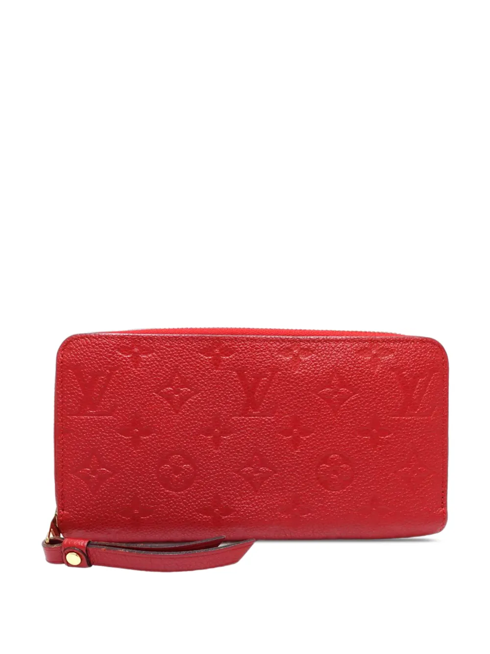 Louis Vuitton Pre-Owned 2015 Monogram Empreinte Zippy Wallet long wallets - Rot
