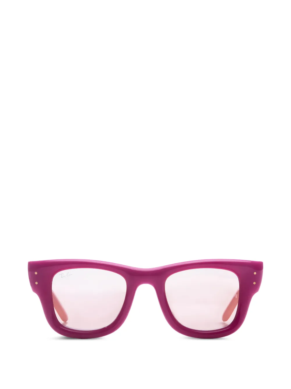 Ray-Ban x A$AP Rocky Occhiali da sole Wayfarer Puffer squadrati - Rosa