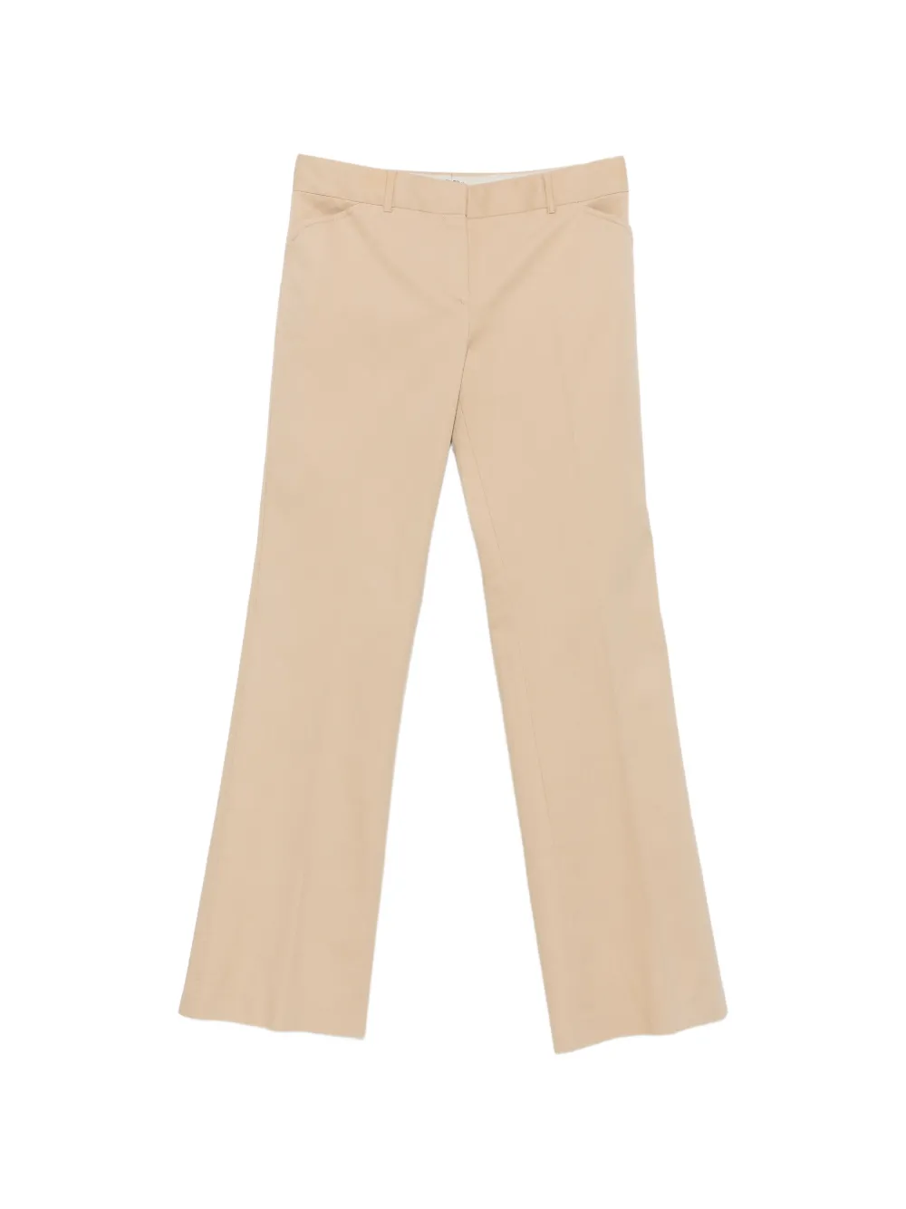 Miu Miu Pre-Owned 2000s straight-leg trousers - Toni neutri