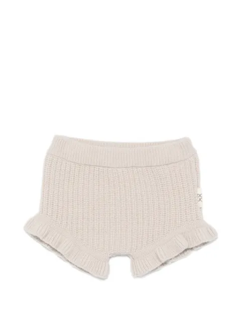 Douuod Kids ruffle-trim knitted bloomers