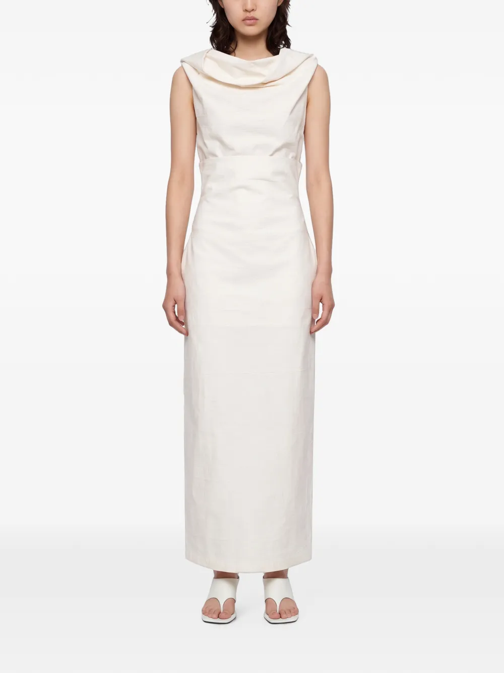 Issey Miyake Maxi-rok toestaan Wit
