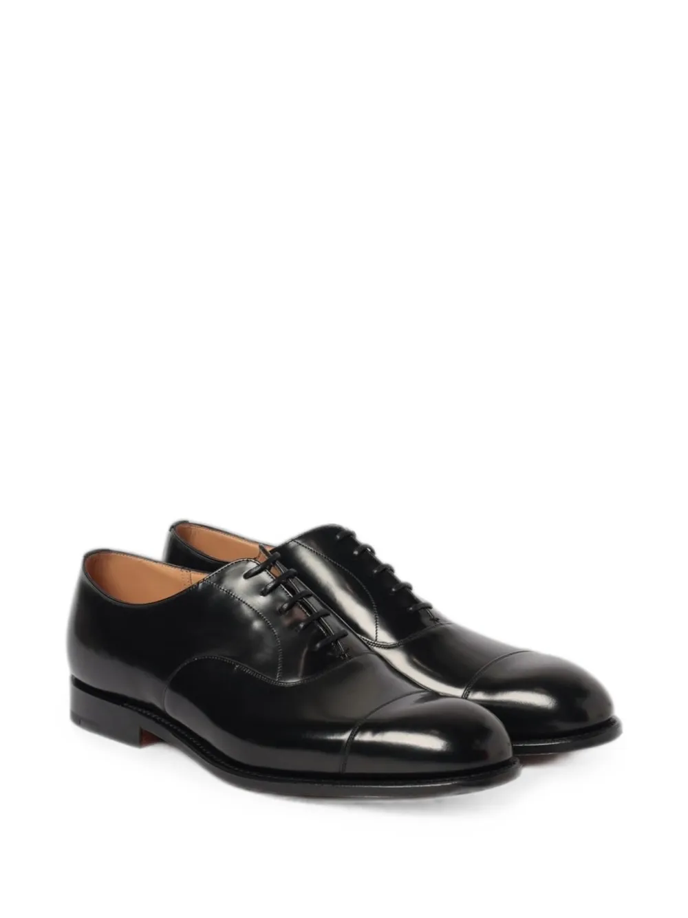 Church's Oxford leather shoes Zwart