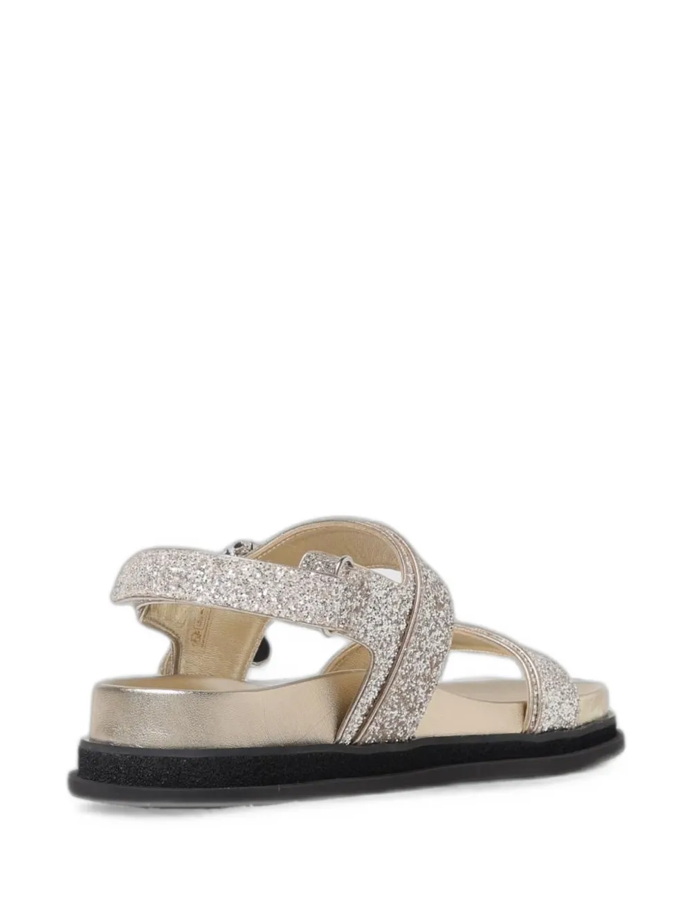 Jimmy Choo Verity crystal-embellished sandals Zilver