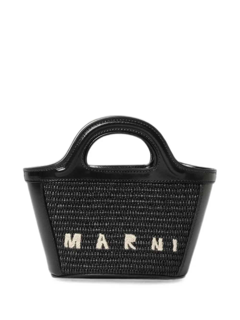 Marni Borsa a spalla Tropicalia - Nero
