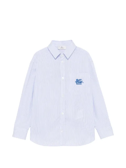 ETRO KIDS chemise à broderies Pegaso
