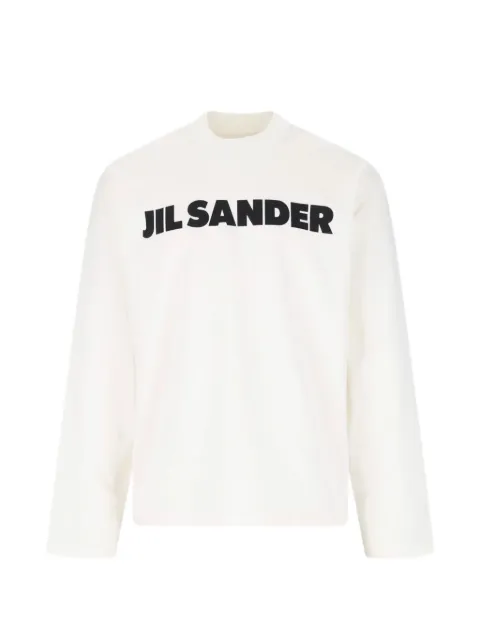 Jil Sander logo-print long-sleeve T-shirt