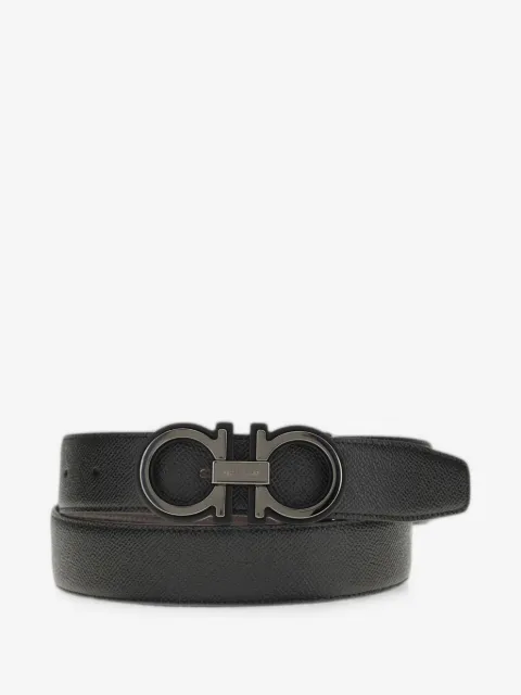 Ferragamo Gancini buckle leather belt
