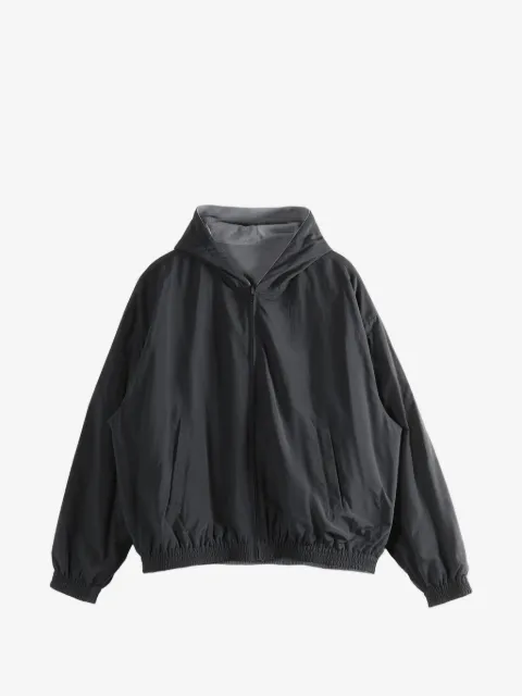 Balenciaga reversible zip-up hooded jacket