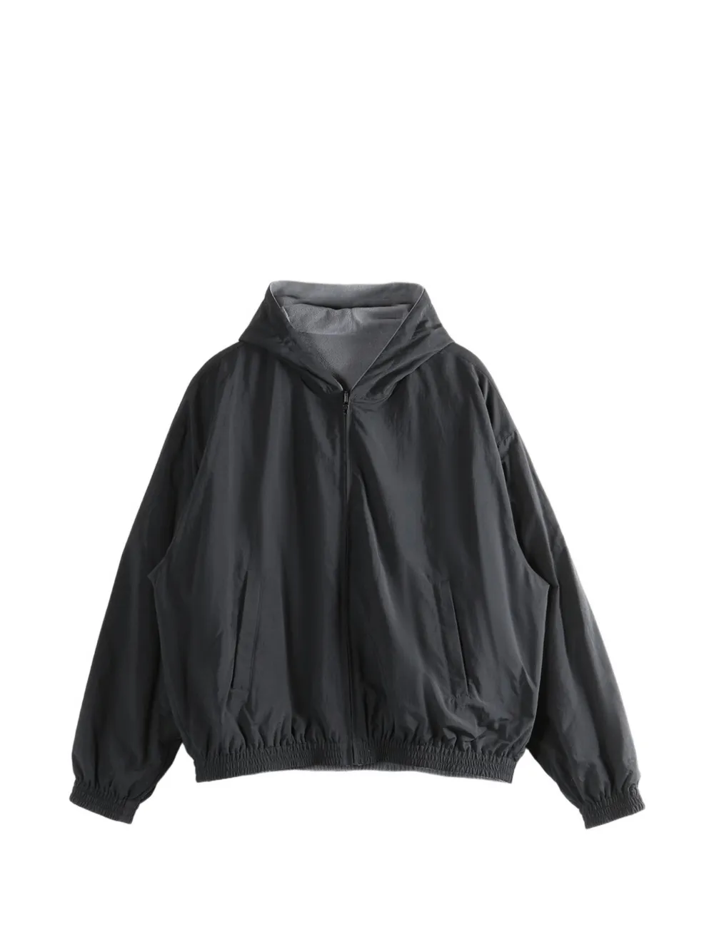 Balenciaga reversible zip-up hooded jacket - Nero