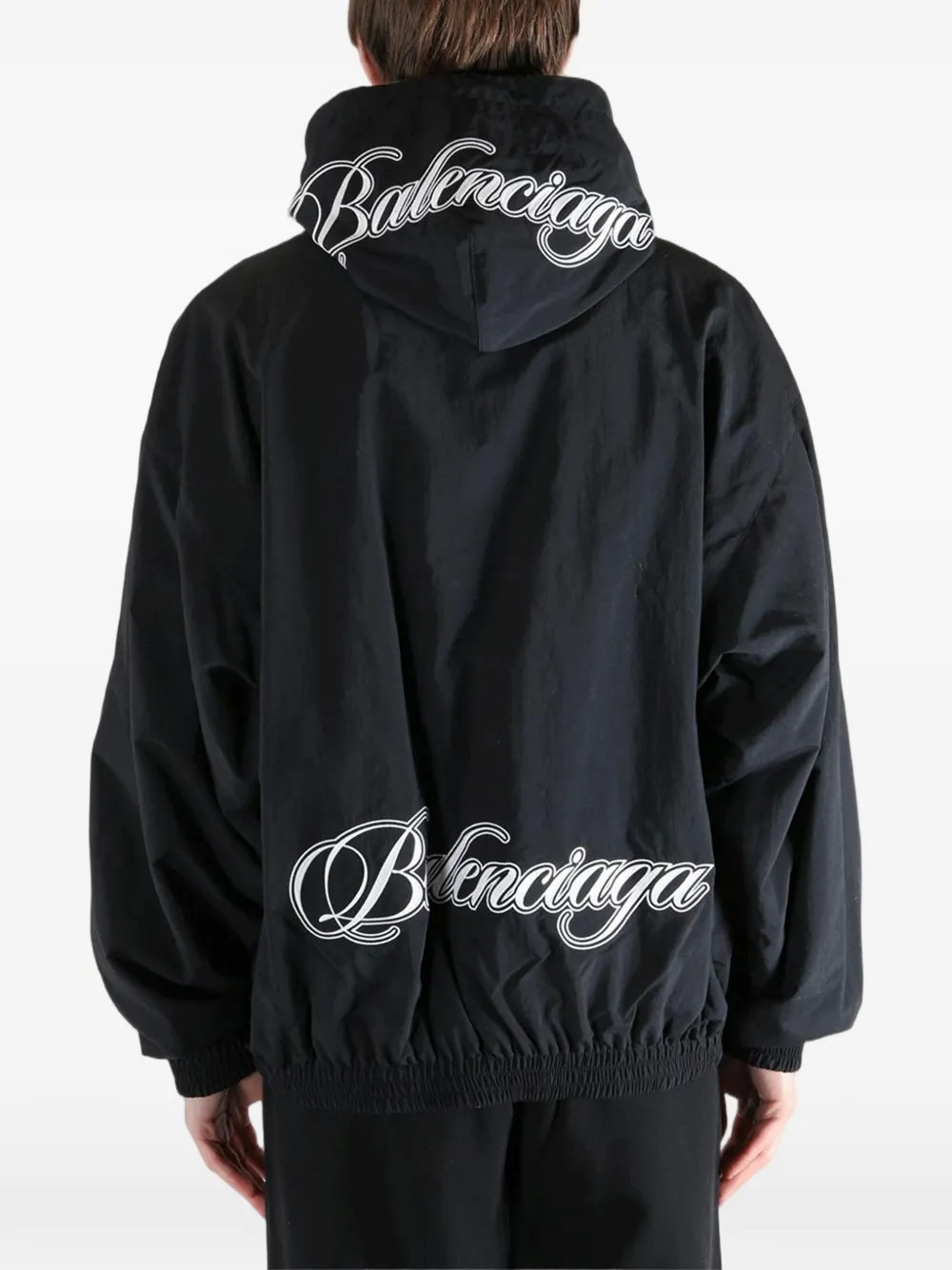 Balenciaga Jack met capuchon Zwart