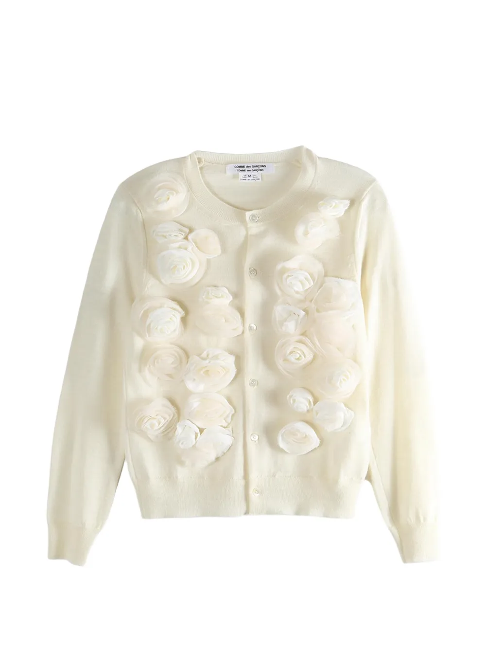 Comme Des Garçons Comme Des Garçons Cardigan con bottoni - Toni neutri