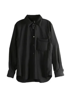 Comme Des Garçons Homme Plus チェストポケット シャツ | ブラック