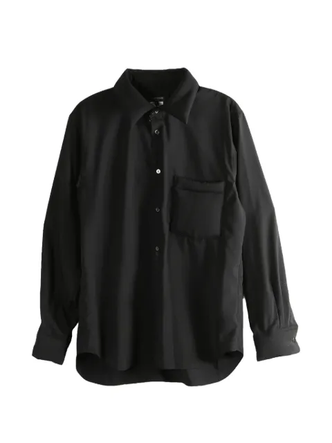 Comme des Garçons Homme Plus long-sleeve chest-pocket shirt