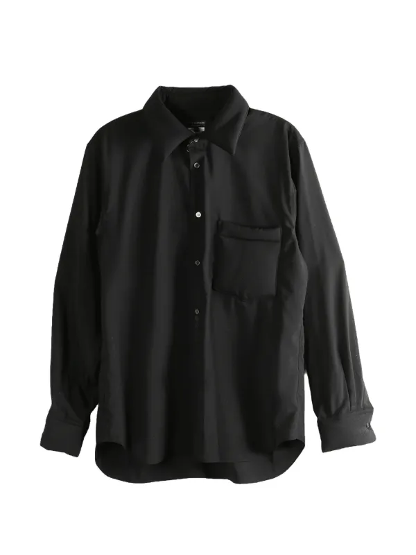 Comme Des Garçons Homme Plus チェストポケット シャツ | ブラック