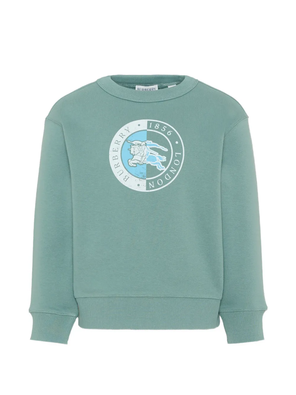 Burberry Kids Maglione con logo - Verde