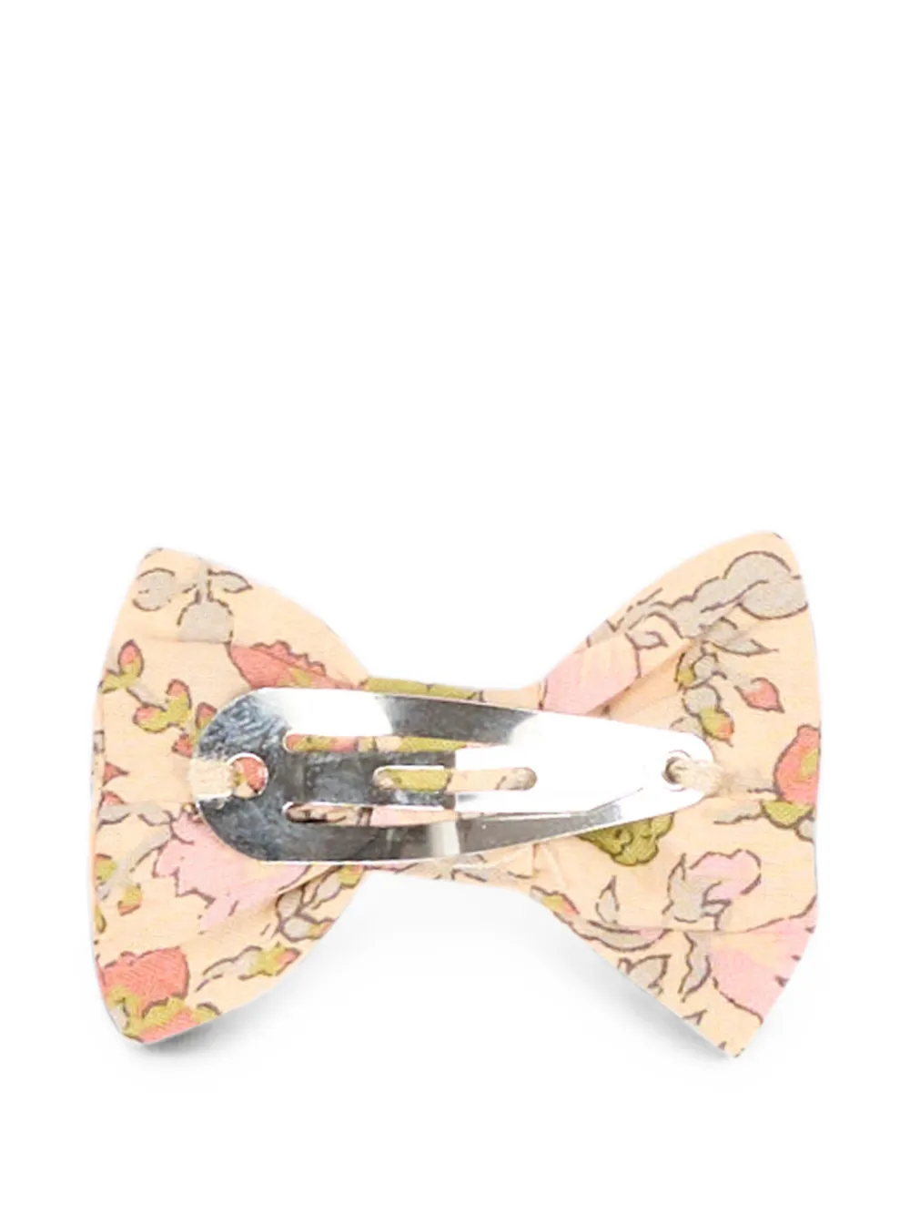  Bonpoint Floral-print Bow Hair Clips - Rosa 