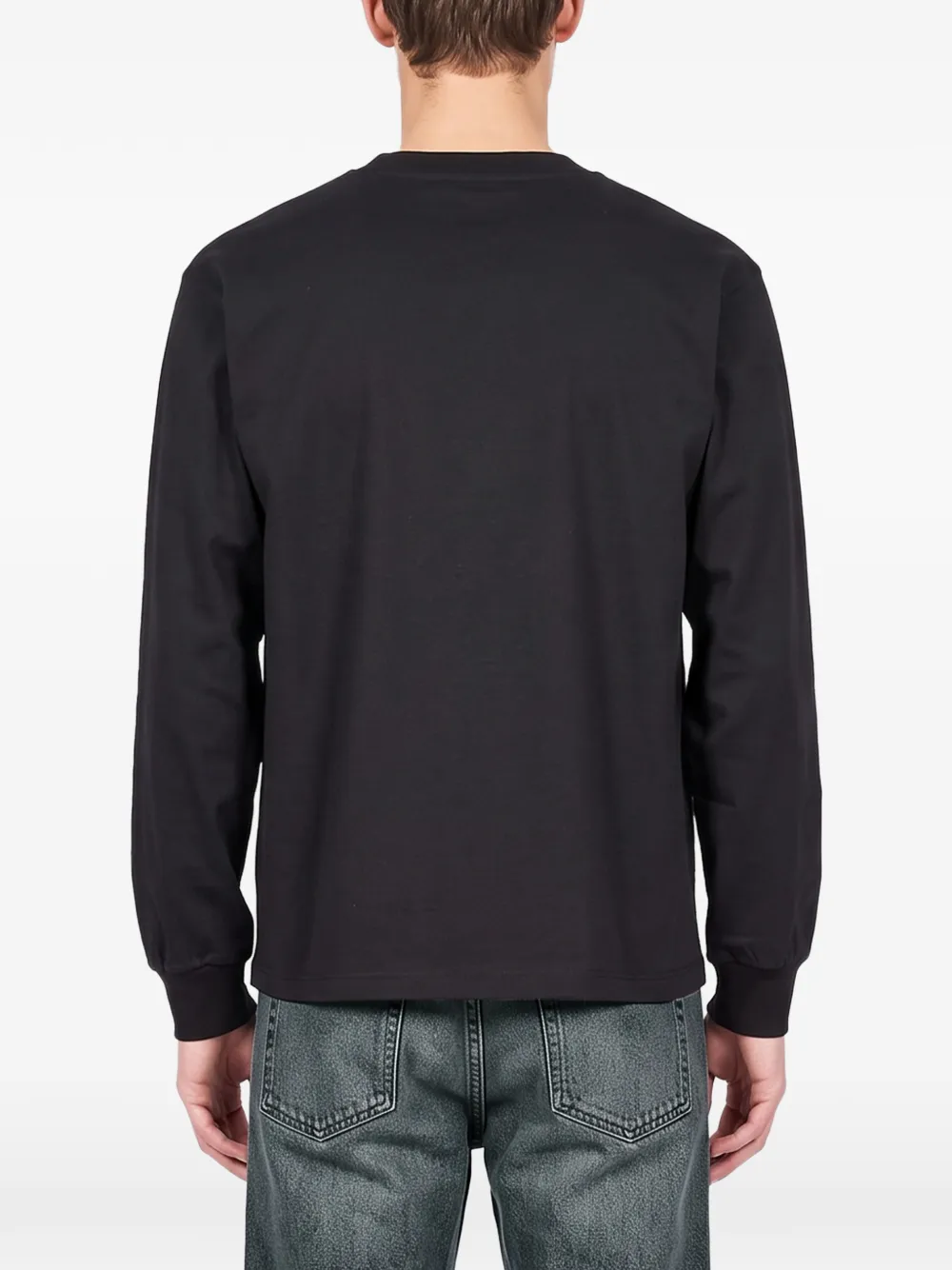Magliano Unplugged Show FW26 Paris T-shirt met lange mouwen Zwart