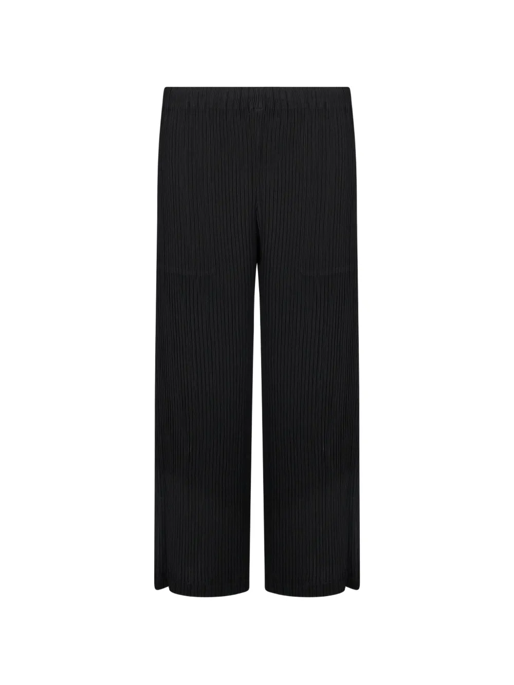 Issey Miyake Hatching pleated wide-leg trousers