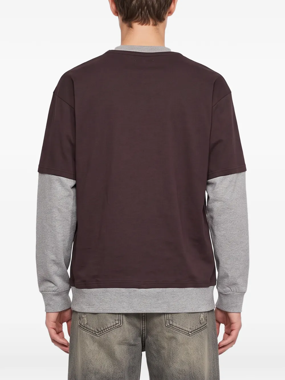 Magliano T-shirt met gelaagd-effect Bruin