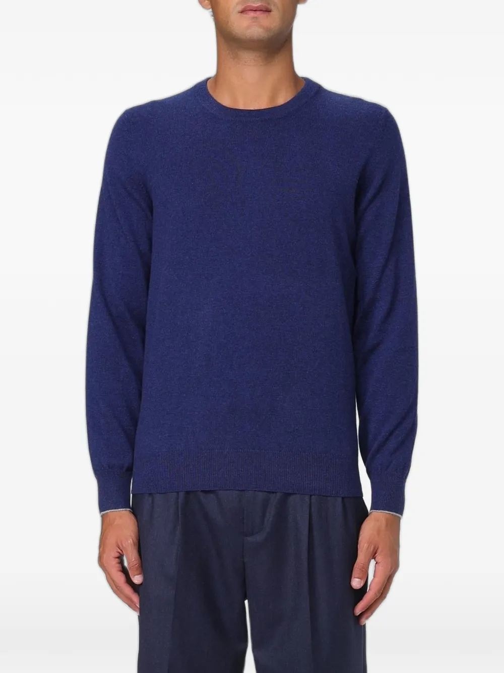 Brunello Cucinelli ファインニット カシミアセーター | ブルー | Image 1