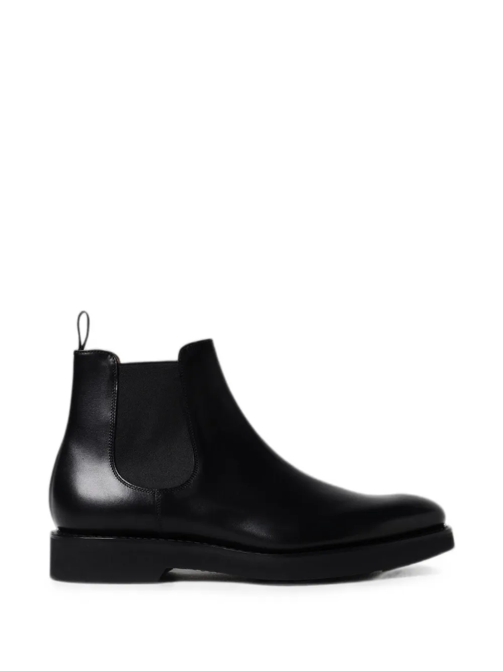 Church's elasticated-side leather ankle boots Zwart