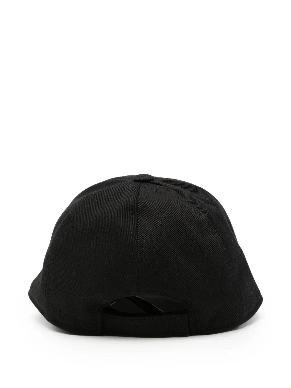 Balmain Kids Honkbalpet met logoprint Zwart