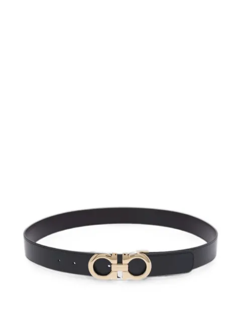 Ferragamo Gancini buckle leather belt