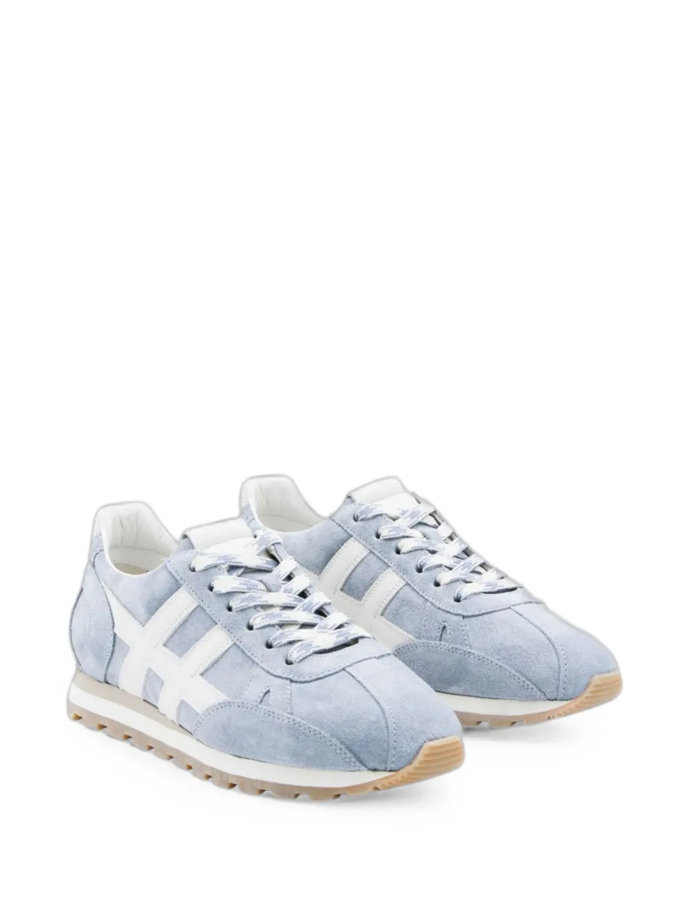 Hogan 86er panelled sneakers Blauw