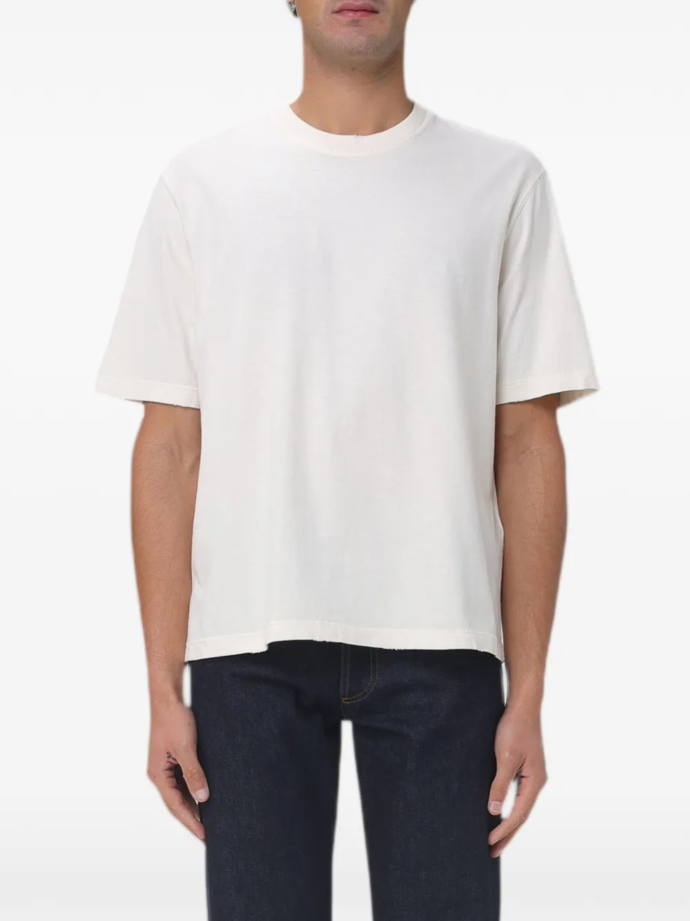 Golden Goose T-shirt con effetto vissuto - Toni neutri