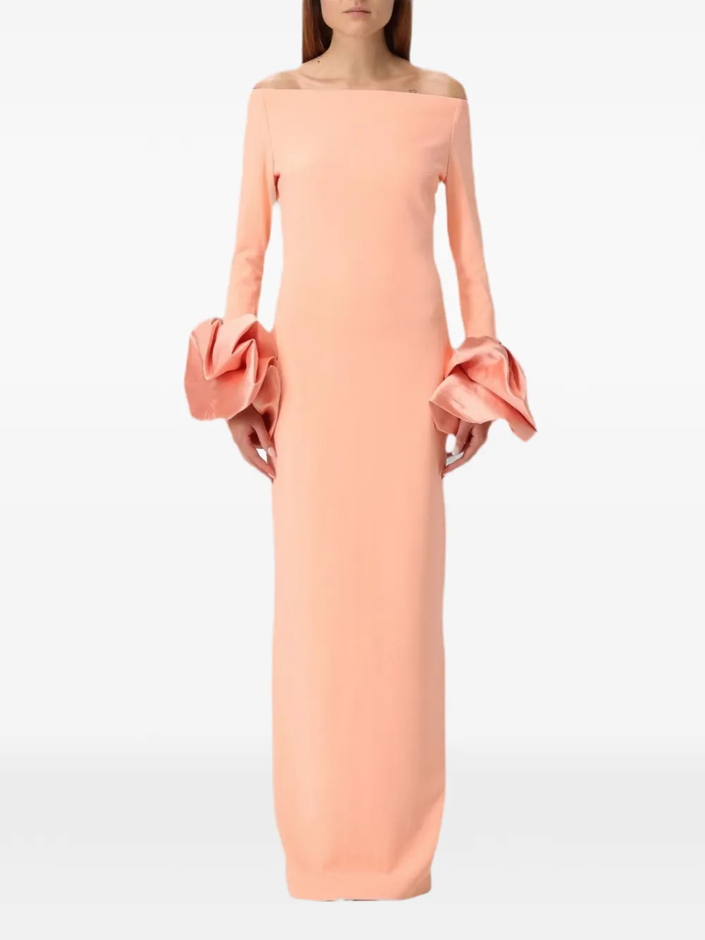 Solace London Abito con spalle scoperte - Rosa