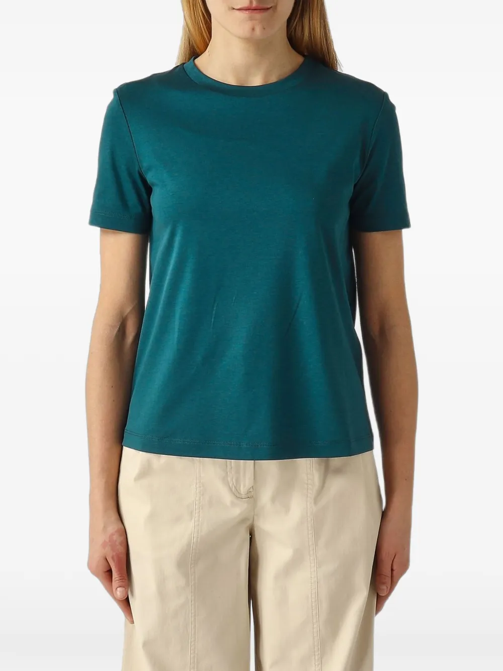 Max Mara T-shirt girocollo - Blu