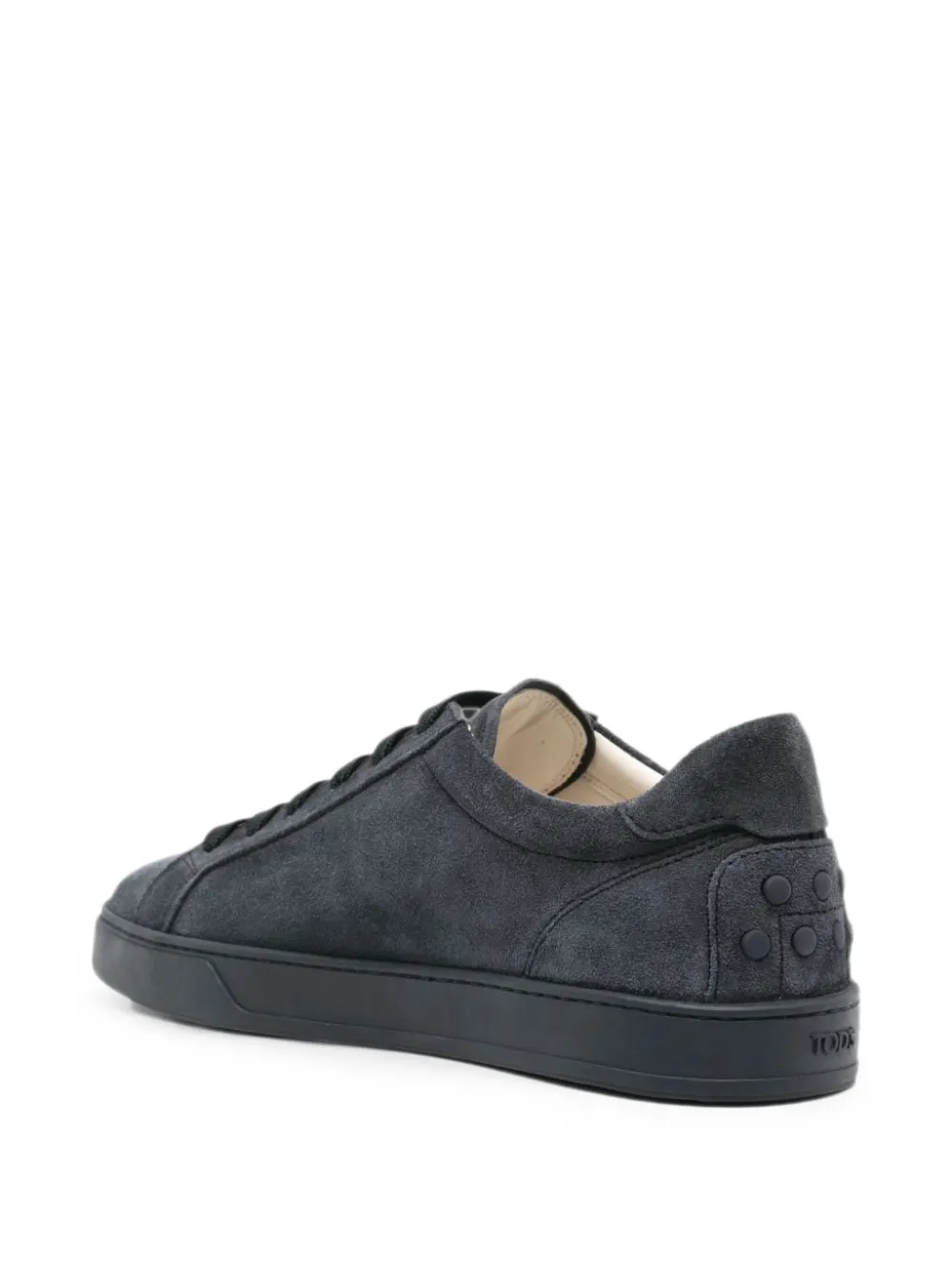 Tod's suede Gommino-detail sneakers Grijs