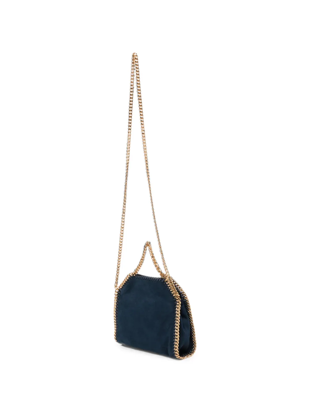 Stella McCartney Falabella chain-trim shoulder bag - Blue