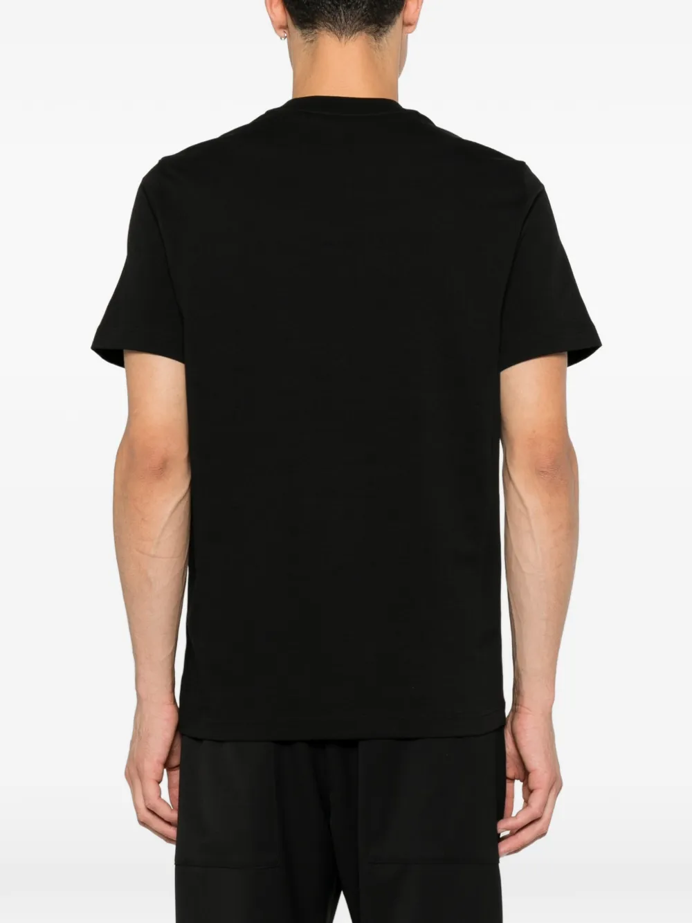Moncler T-shirt met logopatch Zwart