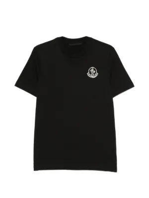 Moncler ロゴ Tシャツ | ブラック | FARFETCH JP