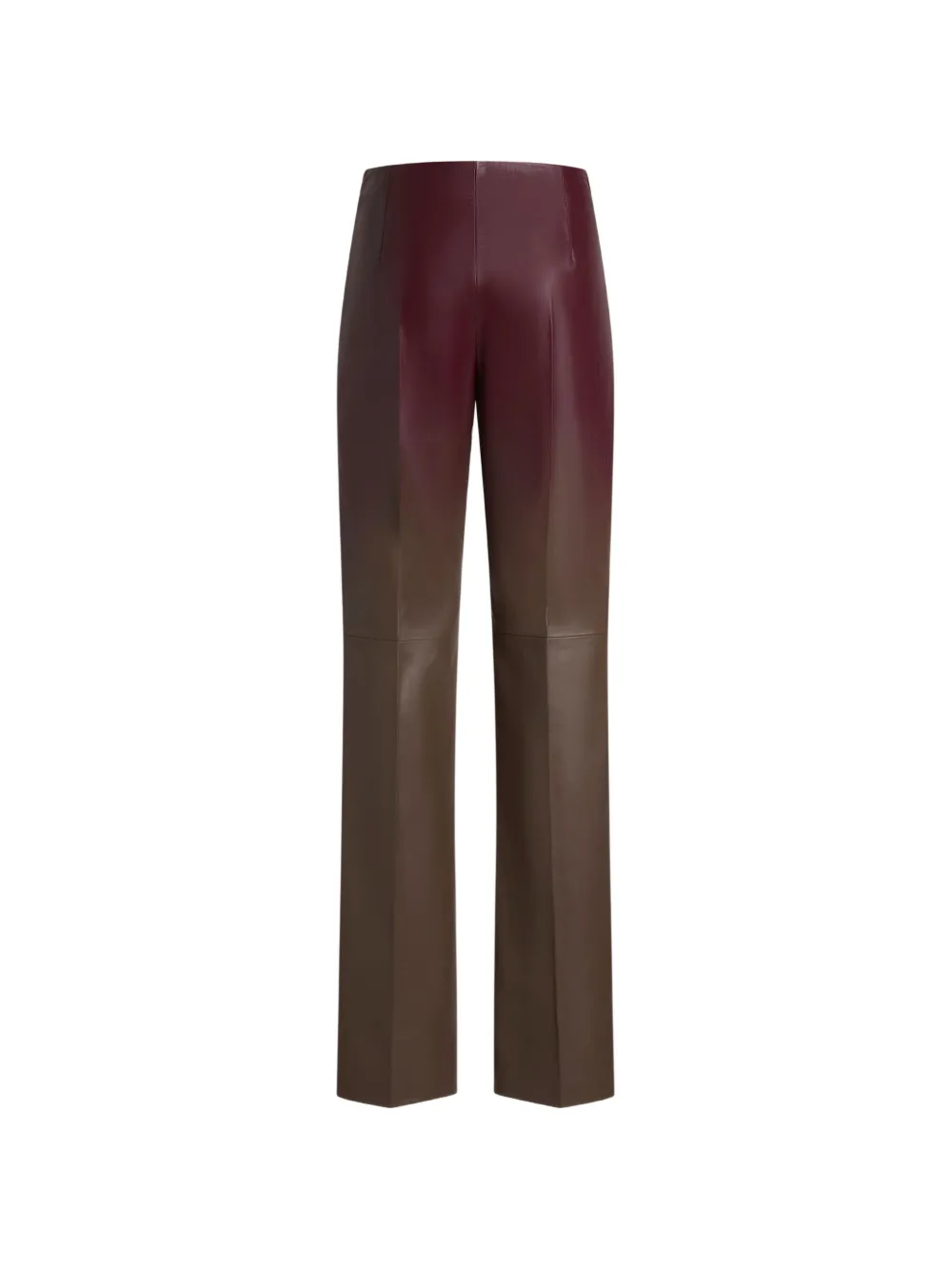 ETRO Degradé leren broek Bruin