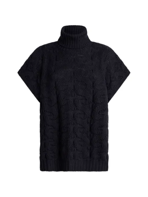 ETRO Rollkragenpullover mit Paisley-Detail