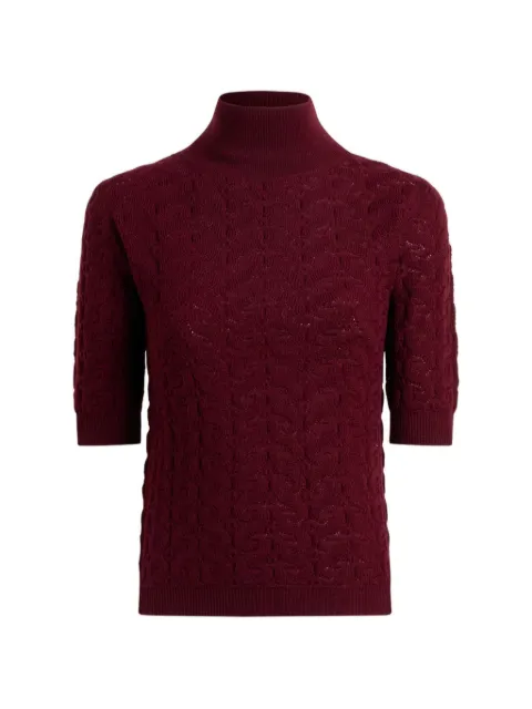 ETRO pull torsadé à col roulé