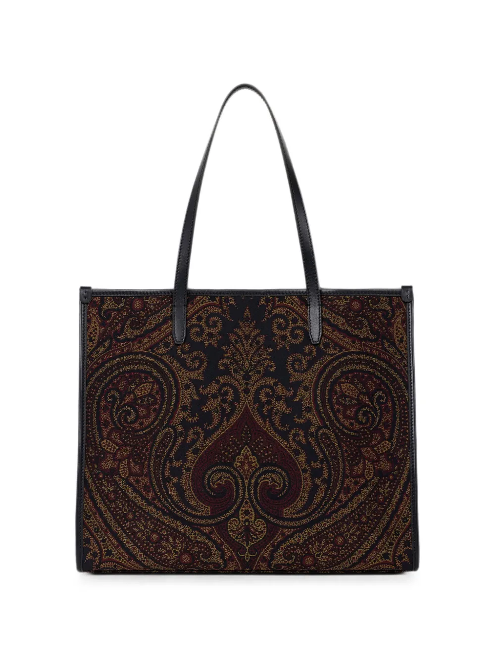 ETRO Grote Lov tter schoudertas met paisley-jacquard Blauw
