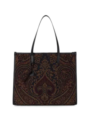 ETRO ペイズリー トートバッグ | ブラウン | FARFETCH JP