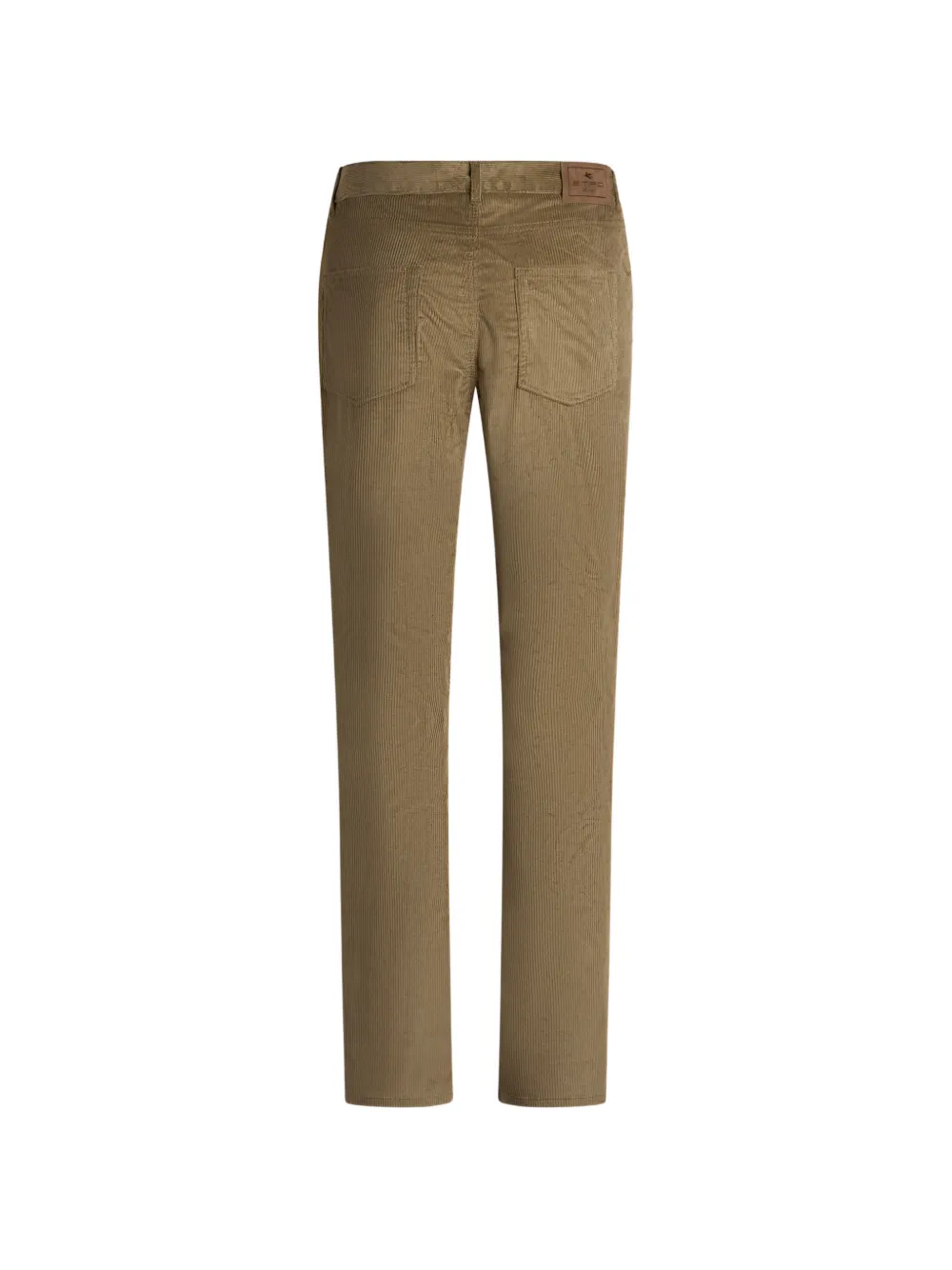 ETRO Ribfluwelen broek met vijf zakken en katoenen afwerking Beige