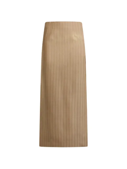 ETRO falda midi con motivo de rayas
