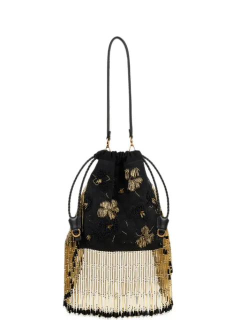ETRO bolso Kalispera pequeño de ante con bordado y cuentas