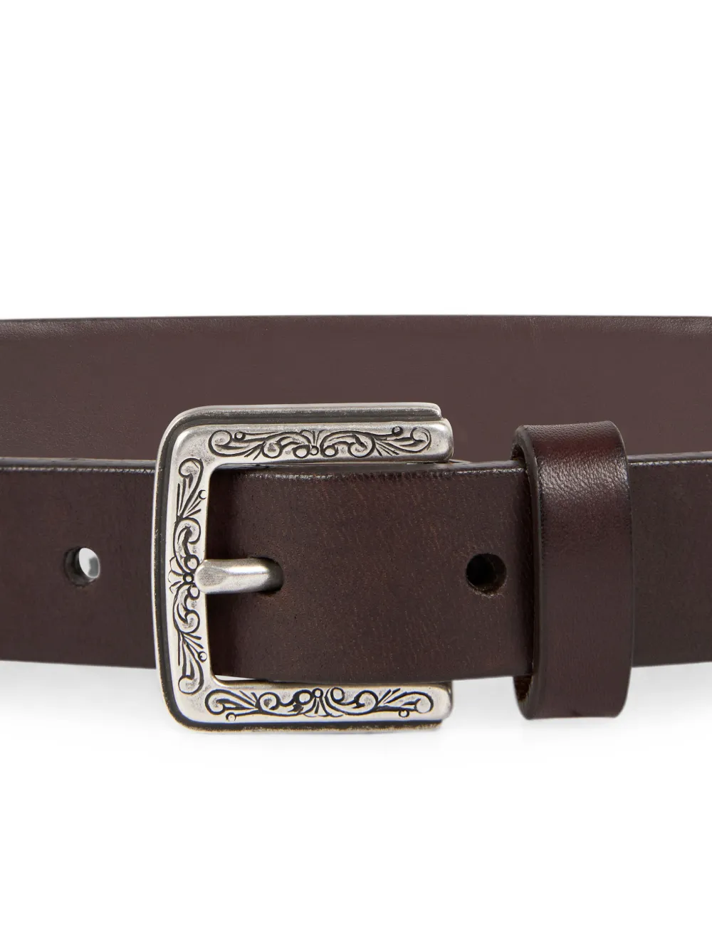 ETRO Leren riem Bruin