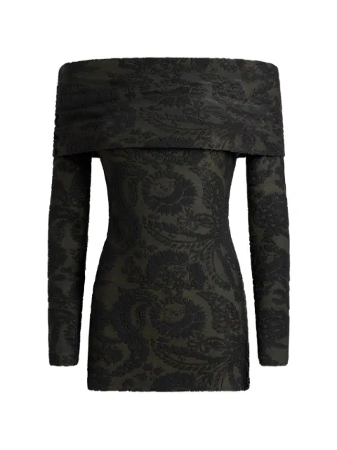 ETRO suéter de chenilla en jacquard con motivo Paisley