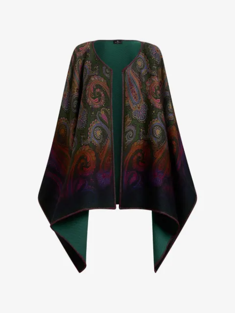 ETRO capa reversible con motivo de cachemira degradado