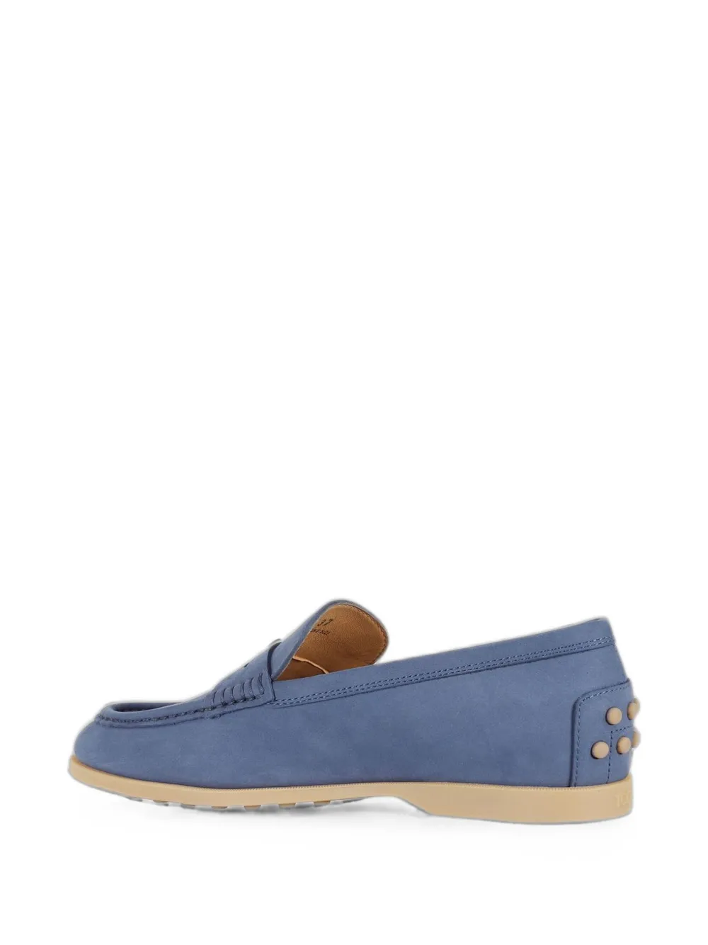 Tod's nubuck Gommino loafers Blauw