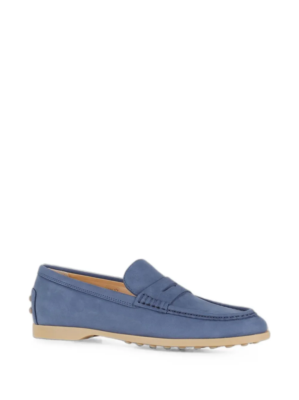 Tod's nubuck Gommino loafers Blauw