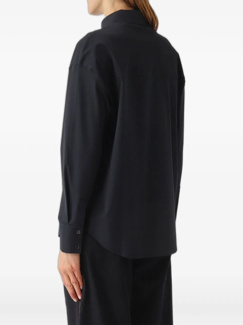 Max Mara Overhemd met lange mouwen Blauw