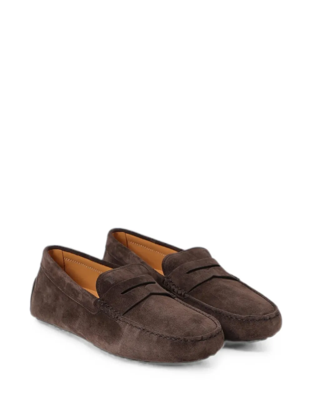 Tod's Gommino calfskin loafers Bruin